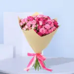 10 Stem Pink Spray Roses Bouquet 1 1 (84)