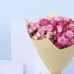 10 Stem Pink Spray Roses Bouquet 3 3 (83)