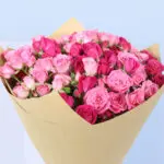 10 Stem Pink Spray Roses Bouquet 4 4 (63)