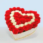 Engaging Roses In A Heart Marbled Box 1 Engaging-Roses-In-Heart-Marbled-Box