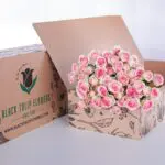 Spray Roses Dinara Pink with vase 3 Spray Roses Dinara with vase (1)