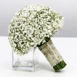 Pure Gypsophila Bridal Bouquet