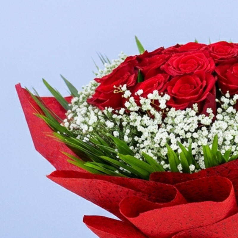 red-roses-bouquet-with-chocolate-02 red roses bouquet with chocolate 02