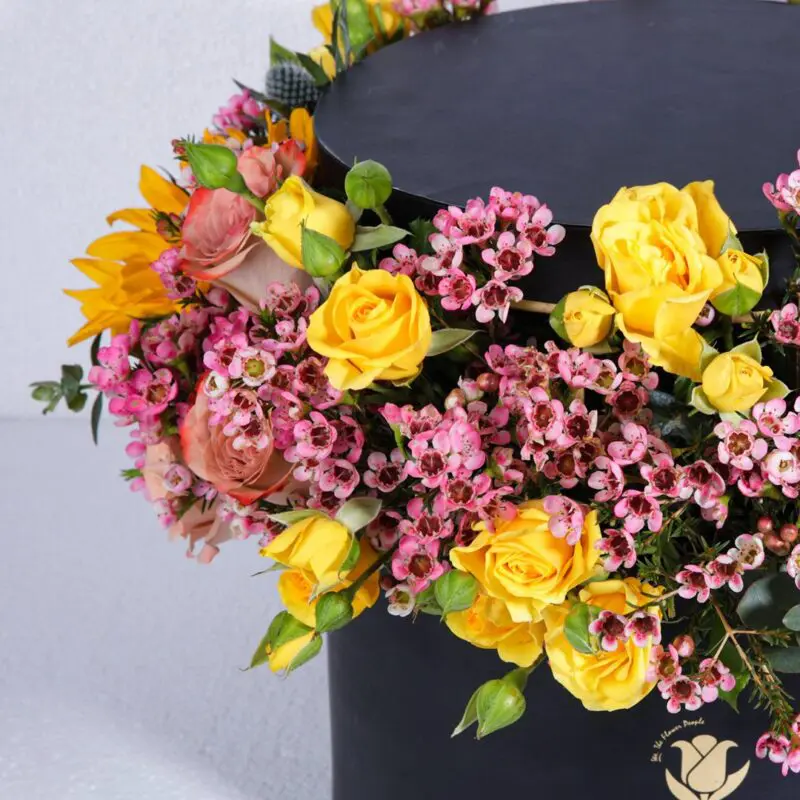 Summer Love (2) Summer Love Sunflower Box by Black Tulip Flowers