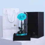 Single Light Blue Forever Rose 2 01