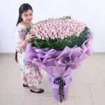Lavender Elegance Bouquet 2 300 stem lavendar Bouquet
