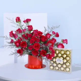 Bright Pink with Ferrero