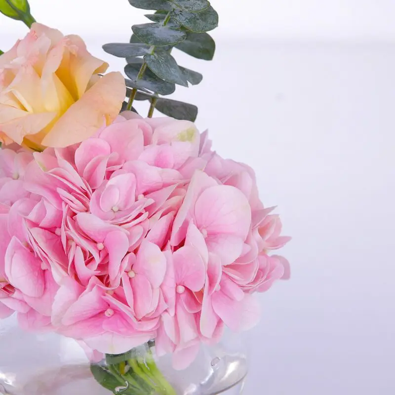 Simply Pink Centerpiece (3) Simply Pink Centerpiece flower arrangement by Black Tulip Flowers