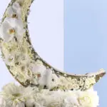 Ramadan Kareem - White Themed Crescent 4 4 (156)