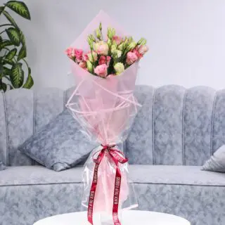 Lisianthus Pink Bouquet