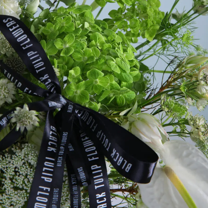 Pastel Green Floral Vase 3