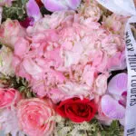 Graceful Pinky Posy Basket 3 03