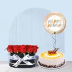 Rose Box and Birthday Cake 1 03