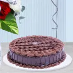 Birthday Flower Vase with Cake 2 04