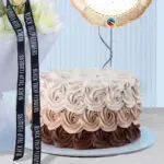 Baby Rose With Birthday Cake 4 04
