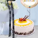 Baby Rose With Birthday Cake 2 06