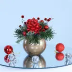 Sparkling Pine Delight Vase 1 01