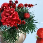 Sparkling Pine Delight Vase 3 03