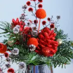 Glistening Holiday Hues Centerpiece 4 04