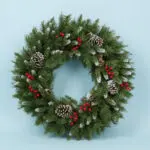 Silver Christmas Wreath 1 Silver Christmas Wreath-8975411