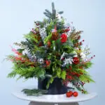 Christmas Floral Delight 1 christmas-flower-box-bouquet