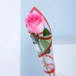 10pcs Delicate Pink Rose Charm 2 02