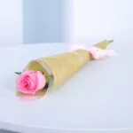 8pcs Gentle Pink Rose Elegance 3 03