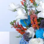 Flowers White Sparkle Basket 2 02