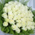 Pure White Rose Bliss Bouquet 3 03