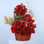 Golden Red Basket 1 01