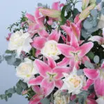 Blush and White Charm Floral Box 4 04