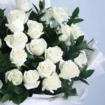 Sophisticated 36 White Roses 4 04 - Sophisticated White Roses