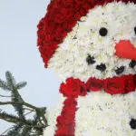 Festive Snowman Arrangement 4 04