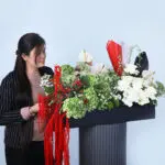 National Day Floral Tribute Box 1 Patriotic - blooms- box