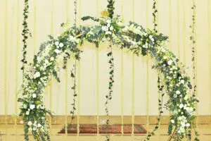 Wedding Flower Decoration 18 green lover wedding arch