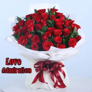 Rose colors meanings 1 Red rose bouquet with meaning