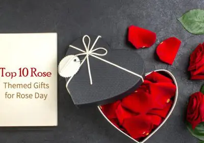 A curated list of the top 10 rose-themed gifts for Rose Day, showcasing beautiful and thoughtful options.