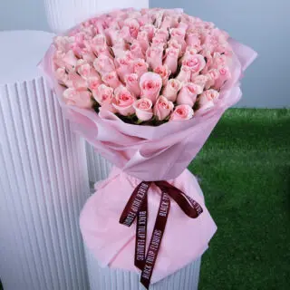 Pink Power Rose Bouquet