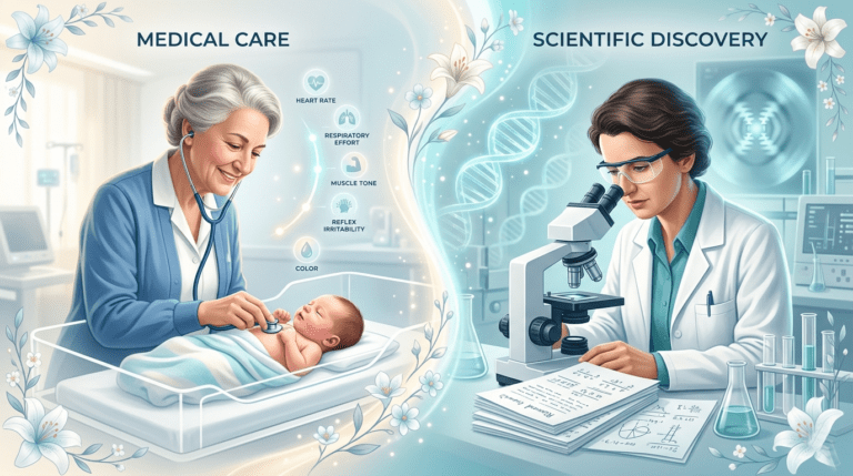 Female scientist in a lab discovering medical breakthroughs, representing women in healthcare innovation