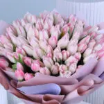 Soft Blush Tulip Bouquet 2 05 15