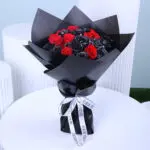 Mystic Black Rose Bouquet 1 black-rose-bouquet