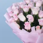 Delicate Pink Rose Bouquet 4 02
