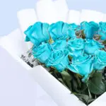 Royal Blue Roses Bouquet 3 03