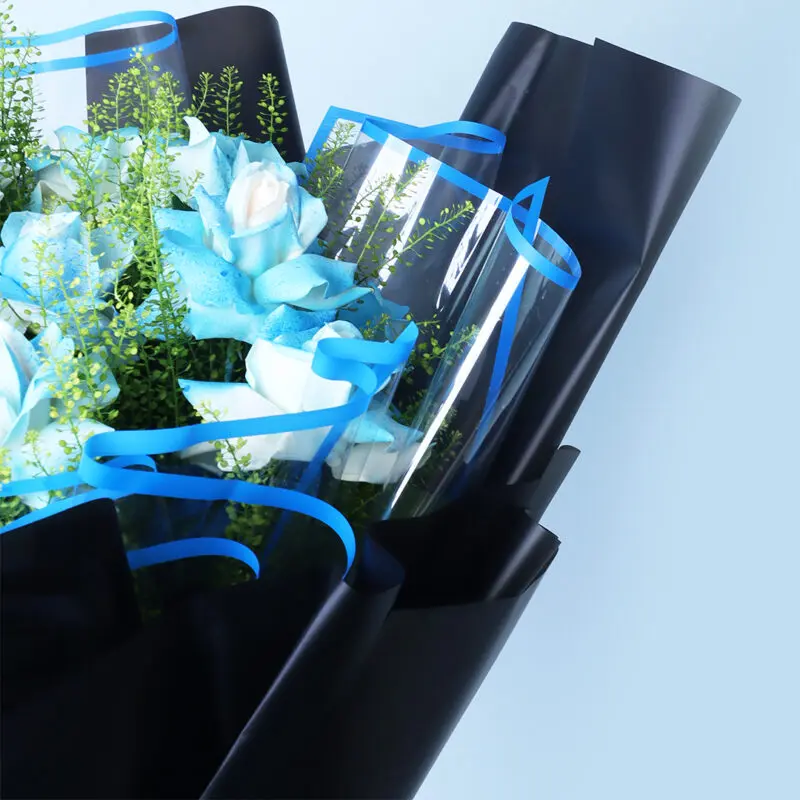 Blue Painted Rose Bouquet | Unique Floral Gift