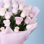 Delicate Pink Rose Bouquet 3 03