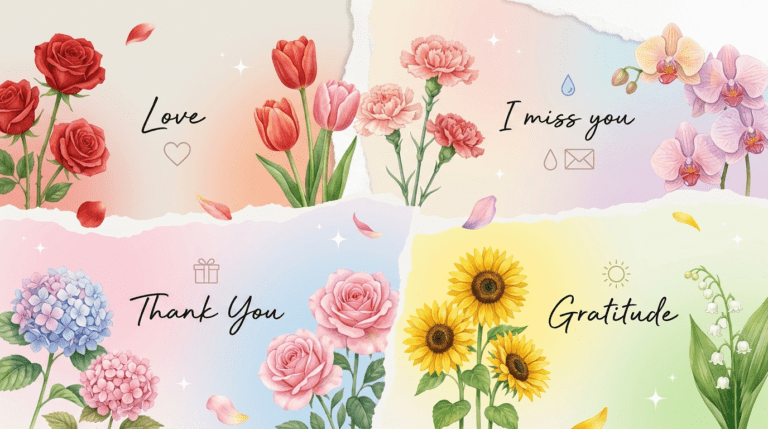 Matching Flowers to Emotions and Relationships