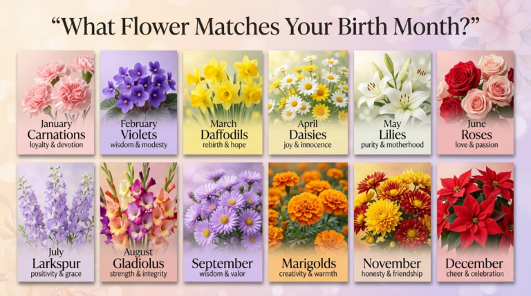 What Flower Am I Based on My Birthday