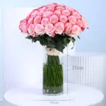 Double Colour Pink Rose Vase 3 bi-colour-pink-rose-vase