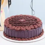 Birthday Combo with Pink Lilies 2 05
