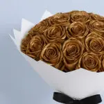 Luxe Gold Rose Bouquet 2 3
